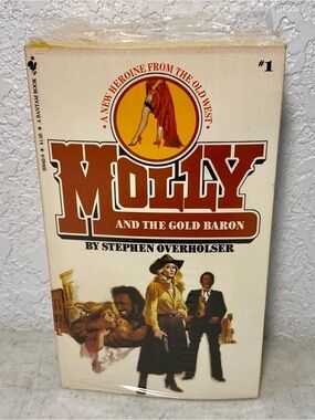 Molly Owens Book Set Volumes 1-5 Paperback Lot by Stephen Overholser Western VTG